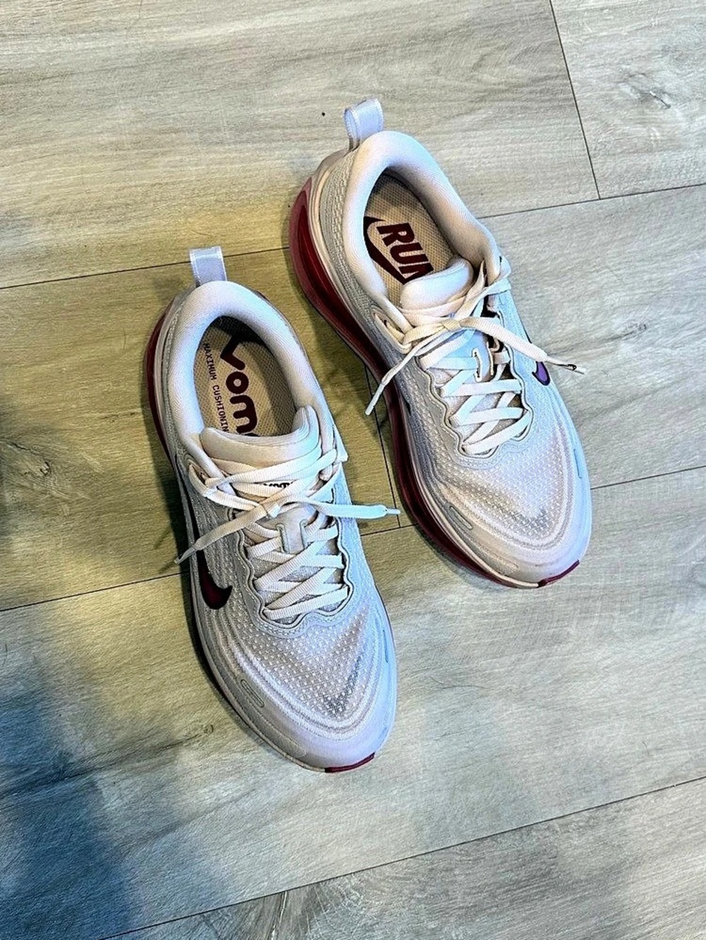 Nike Vomero Plus Pink & White Running Shoe